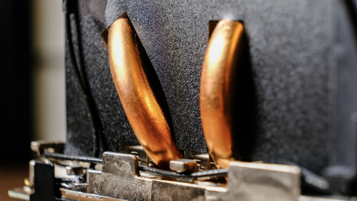 Heatpipe mit Kupfer (Bild: Oliver Nickel/Golem)
