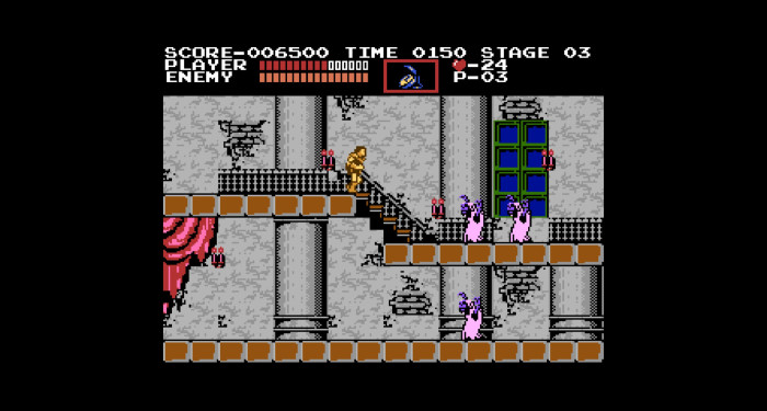 Ein Hauch von B-Movie-Horror: In den Katakomben des ersten Levels begegnen Simon düstere Untote. (Bild: Konami; Screenshot: Medienagentur Plassma/Olaf Bleich)