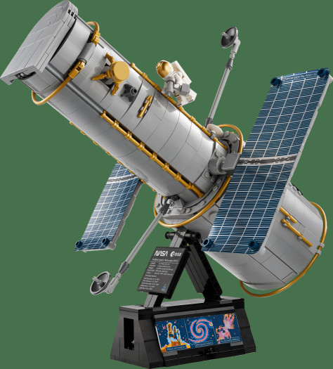 Hubble-Weltraumteleskop (Bild: Lego)