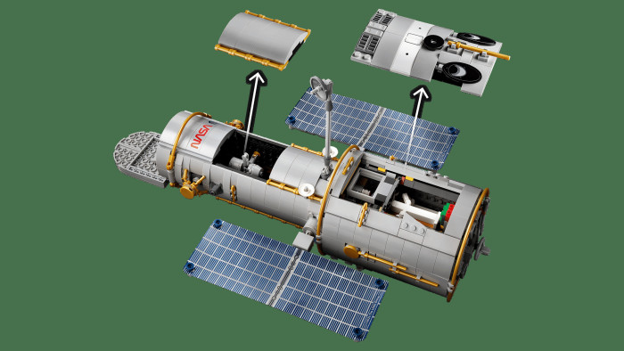 Hubble-Weltraumteleskop (Bild: Lego)