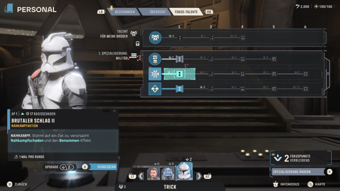 Überlebende Sölder können wir nach und nach optimieren. (Bild: EA / Screenshot: Golem)