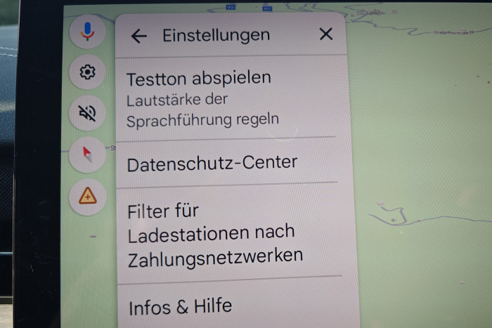 In der Routenplanung lassen sich bestimmte Ladenetzwerke auswählen. (Foto: Friedhelm Greis/Golem) 