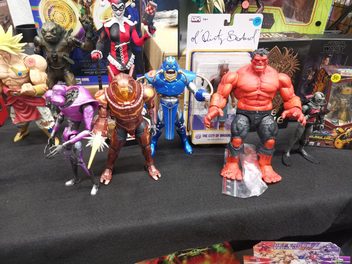 Auch Red Hulk will smash. (Achim Sawall/Golem)