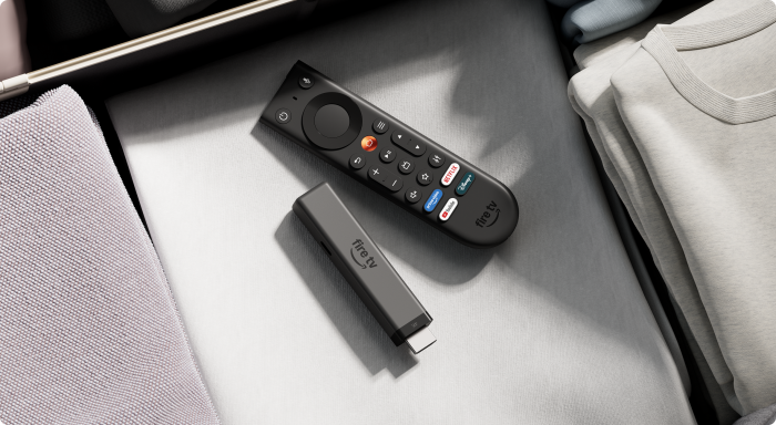 Der neue Fire TV Stick 4K mit Fire-TV-Fernbedienung ohne Spultasten (BIld: Amazon)