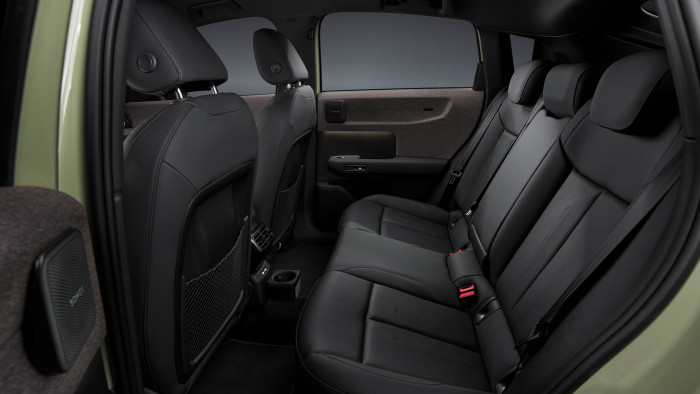Die Rücksitze des Audi A2 E-Tron (Bild: Audi)
