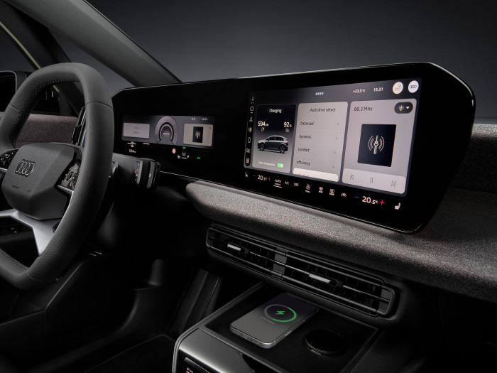 Das Cockpit des Audi A2 E-Tron (Bild: Audi)