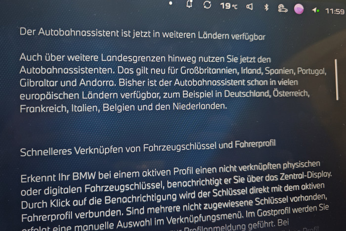 Der Autobahnassistent ist inzwischen in großen Teilen Europas verfügbar. (Foto: Friedhelm Greis/Golem)