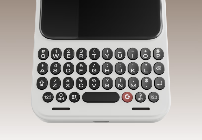 Für Blackberry- und Palm-Fans: Dieses Smartphone bringt die echte ...