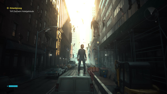 Was ist los in den Straßen von Manhatten? (Bild: Remedy / Screenshot: Golem)