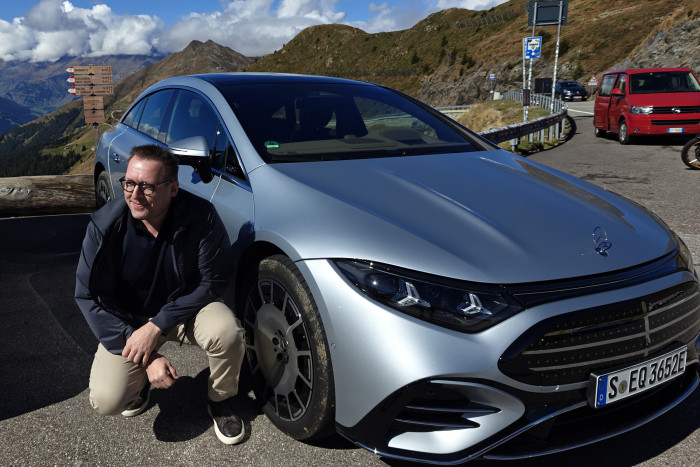 Mercedes-Entwickler Luc Diebold hat die Technik bei dem Hersteller maßgeblich vorangetrieben. (Foto: Friedhelm Greis/Golem)