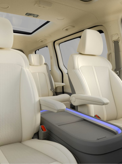 Die Captain's Chairs im Staria Elektro (Bild: Hyundai)