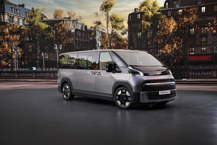 Der PV7 ist ein vollelektrischer Transporter von Kia. (Foto: Kia) 