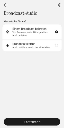 Der Headphone (1) Pro unterstützt Auracast vorbildlich. (Bild: Nothing/Screenshot: Golem)