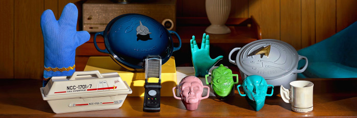 Alle Star-Trek-Produkte von Le Creuset (Bild: Le Creuset)