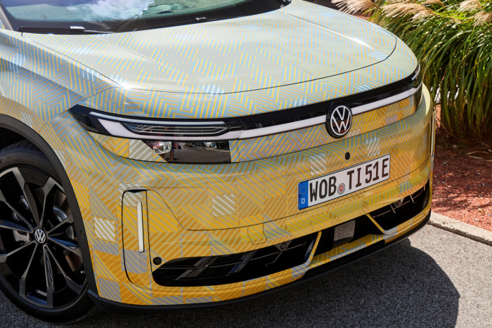 An der Frontschürze verzichtet VW auf das bisherige Wabenmuster. (Foto: VW)