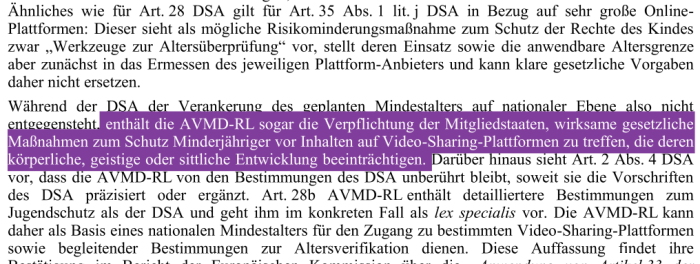 Auszug aus den Erläuterungen zum Gesetzesentwurf, Seite 5. Der Entwurf selbst bezieht sich auf die EU-Richtlinie zu Audiovisuellen Mediendiensten (AVMD-RL). Das "Wirkungsziel" des Gesetzesvorhaben ist: "Stärkung des Wirtschaftsstandorts Österreich durch Maßnahmen im Bereich Telekommunikation, Post und Medien." (Screenshot: Erich Moechel)